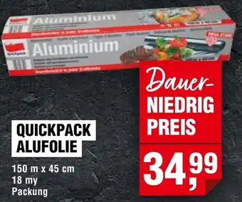 Handelshof QUICKPACK ALUFOLIE Angebot