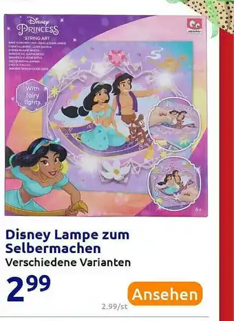 Action Disney Lampe Zum Selbermachen Angebot