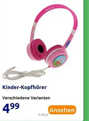 Action Kinder-kopfhörer Angebot