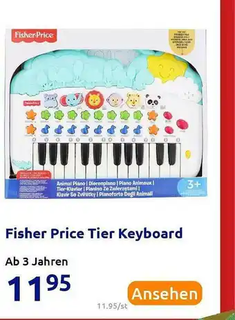 Action Fisher Price Tier Keyboard Angebot