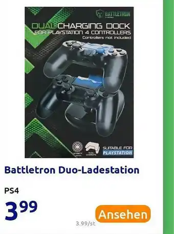 Action Battletron Duo-ladestation Angebot