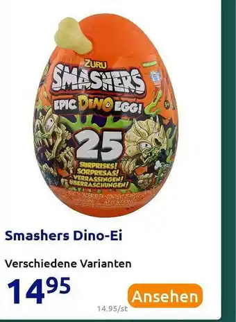 Action Smashers Dino-ei Angebot