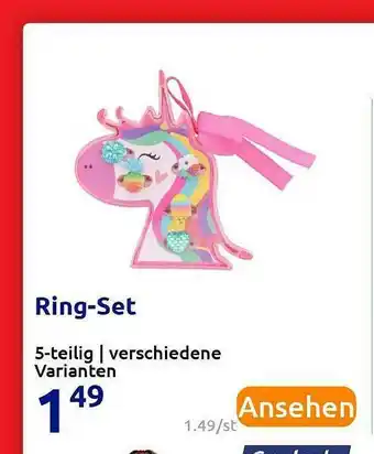 Action Ring-set Angebot