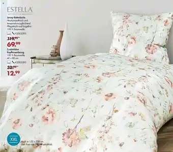 Galeria Estella Jersey-bettwäsche Oder Zusätzlicher Kopfkissenbezug Angebot