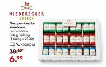 Galeria Niederegger Marzipan-klassiker Variationen Angebot