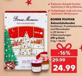 Kaufland Bonne Maman Adventskalender Angebot