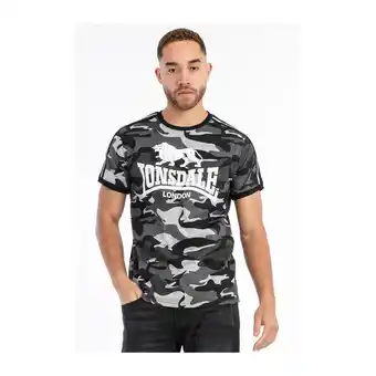 Netto Marken-Discount Lonsdale Herren T-Shirt normale Passform CREGNEASH Angebot