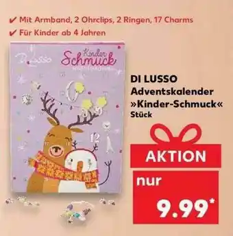 Kaufland Di Lusso Adventskalender Kinder-schmuck< Angebot