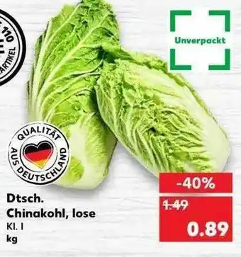 Kaufland Dtsch. Chinakohl, Lose Angebot