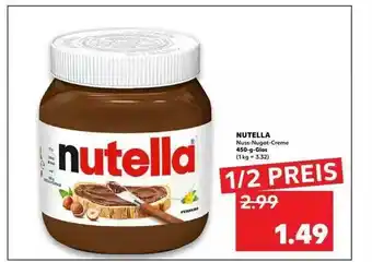 Kaufland Nutella Angebot