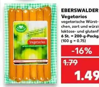 Kaufland Eberswalder Vegetarios Angebot