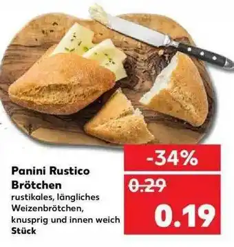 Kaufland Panini Rustico Brötchen Angebot