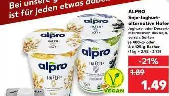 Kaufland Alpro Soja Joghurt Alternative Hafer Angebot