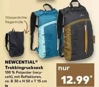 Kaufland Newcential Trekkingrucksack Angebot