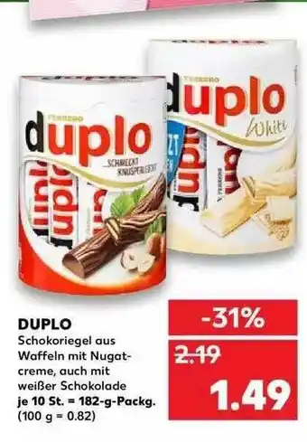 Kaufland Duplo Angebot