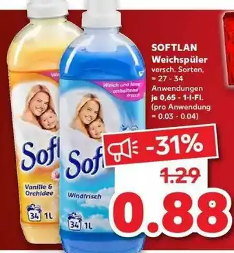 Kaufland Softlan Weichspüler Angebot