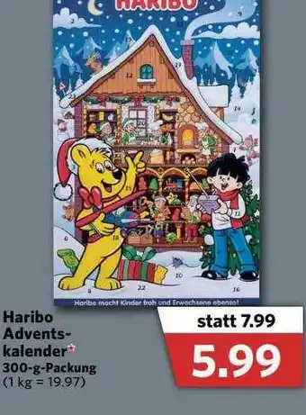 Combi Haribo Adventskalender Angebot