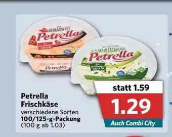 Combi Petrella Frischkäse Angebot