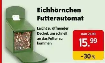 Das Futterhaus Eichhörnchen Futterautomat Angebot