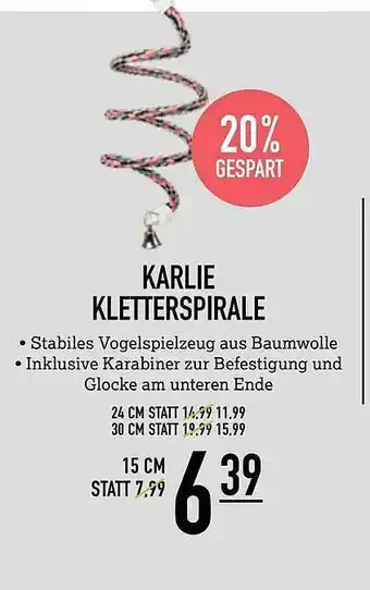 Kölle Zoo Karlie Kletterspirale Angebot