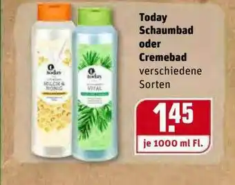 REWE Kaufpark Today Schmaubad Oder Cremebad Angebot