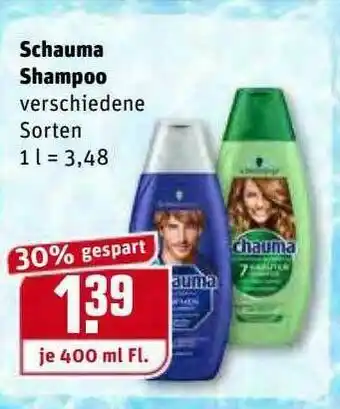 REWE Kaufpark Schauma Shampoo Angebot