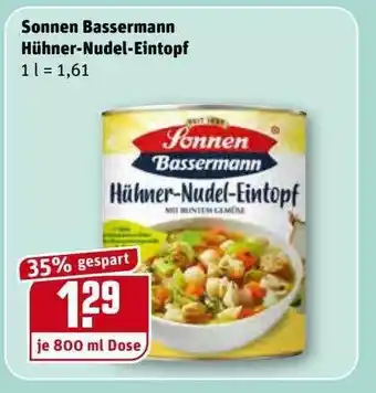 REWE Kaufpark Sonnen Bassermann Hühner-nudel-eintopf Angebot