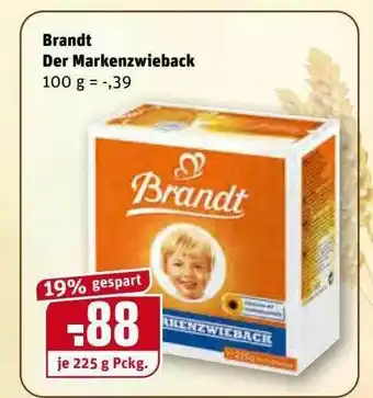 REWE Kaufpark Brandt Der Markenzwieback Angebot