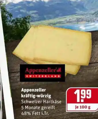 REWE Kaufpark Appenzeller Kräftig-würzig Angebot