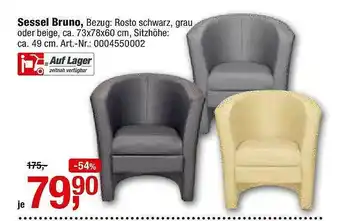 Opti Wohnwelt Sessel Bruno Angebot