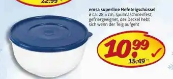 PicksRaus Emsa Superline Hefeteigschüssel Angebot