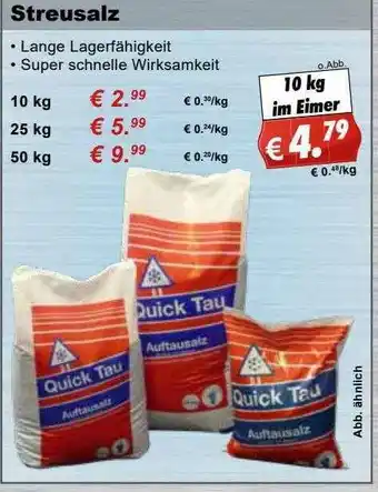 Stabilo Streusalz . Angebot