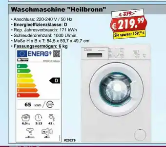 Stabilo Waschmaschine Heilbronn Angebot