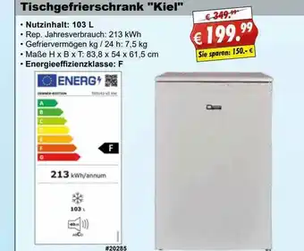 Stabilo Tischgefrierschrank „kiel” Angebot