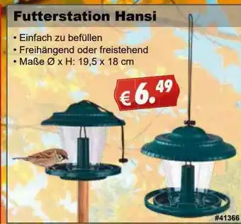 Stabilo Futterstation Hansi Angebot