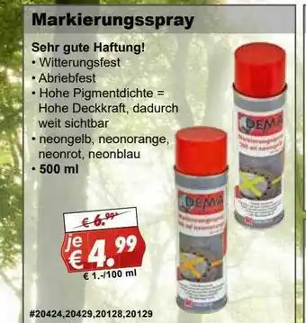 Stabilo Markierungsspray Angebot