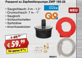 Stabilo Passend Zu Zapfwellenpumpe Zwp 180-20 Güde Angebot