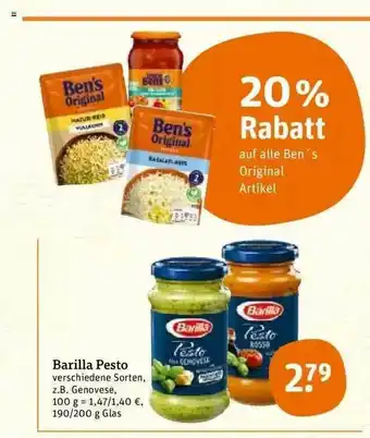 tegut Barilla Pesto Angebot