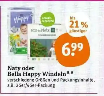 tegut Naty Oder Bella Happy Windeln Angebot