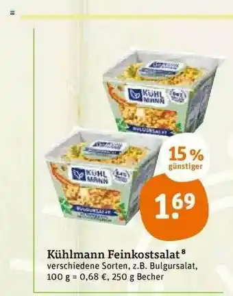 tegut Kühlmann Feinkostsalat Angebot