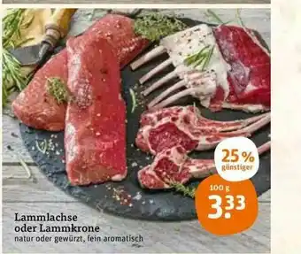 tegut Lammlachse Oder Lammkrone Angebot