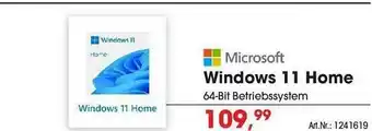 Arlt Microsoft Windows 11 Home Angebot