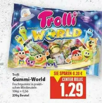 E-Center Trolli Gummi-world Angebot