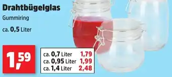 Thomas Philipps Drahtbügelglas ca. 0,5 Liter Angebot