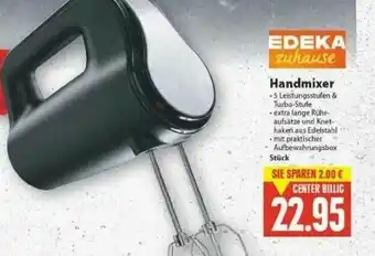 E-Center Edeka Zuhause Handmixer Angebot