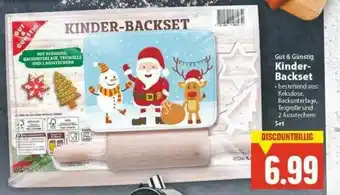 E-Center Gut & Günstig Kinder-backset Angebot