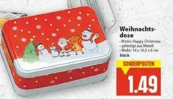 E-Center Weihnachtsdose Angebot