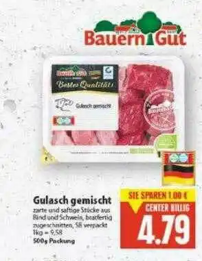 E-Center Gulasch Gemsicht Angebot