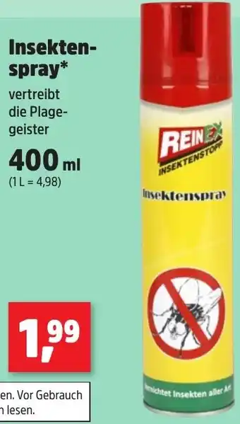 Thomas Philipps Reinex Insektenspray 400 ml Angebot