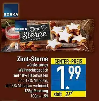 E-Center Edeka Zimt-sterne Angebot